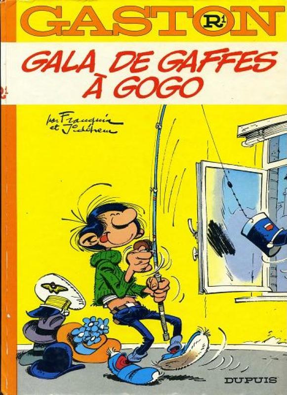 Gala de gaffes à gogo - Série Gaston (série classique) - 9782800100937