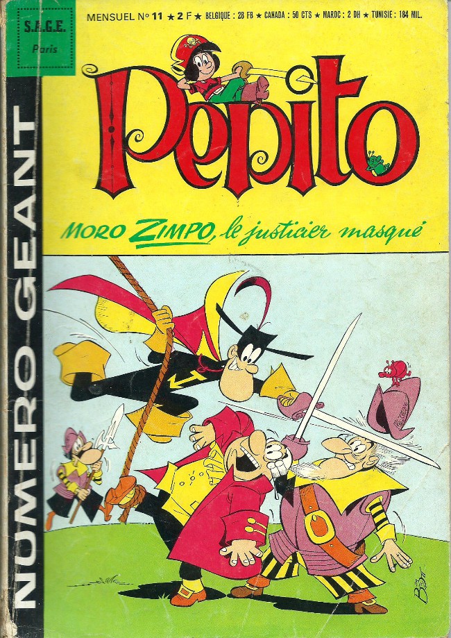 Moro Zimpo, le justicier masqué