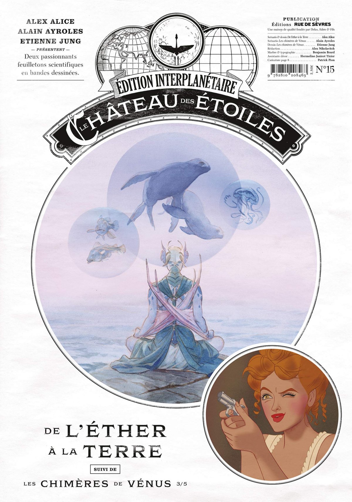 Château des étoiles (Le) - Gazette 15 - Série Château des étoiles (Le) par Alex Alice, Alain Ayroles et Étienne Jung - Couverture