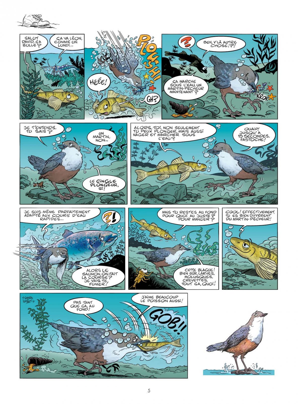 Oiseaux en Bande Dessinée (Les) 3 - Extrait 1