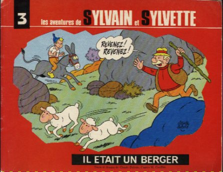 Il était un berger - Série Sylvain et Sylvette - Couverture