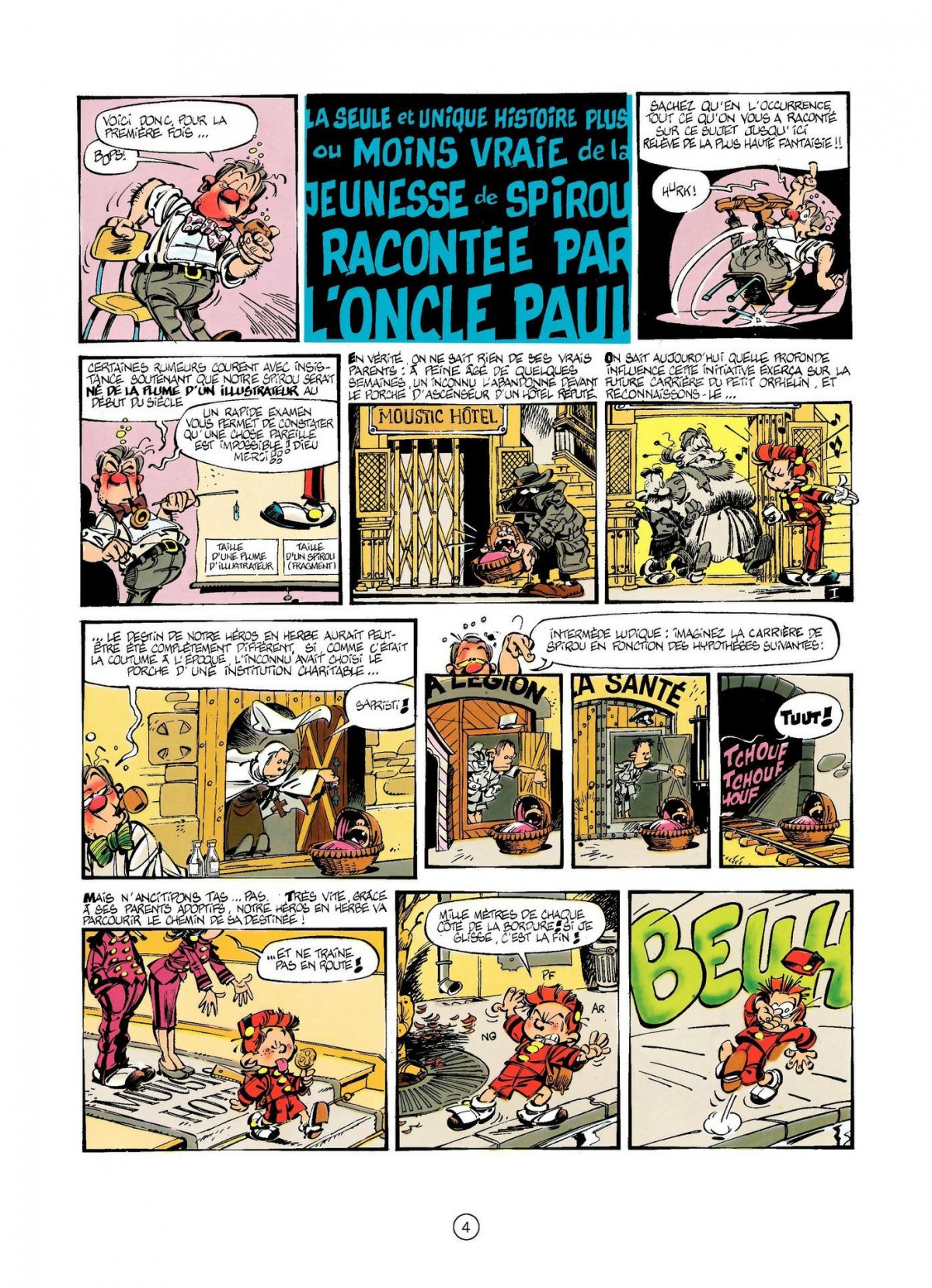 Jeunesse de Spirou (La) - Extrait 1