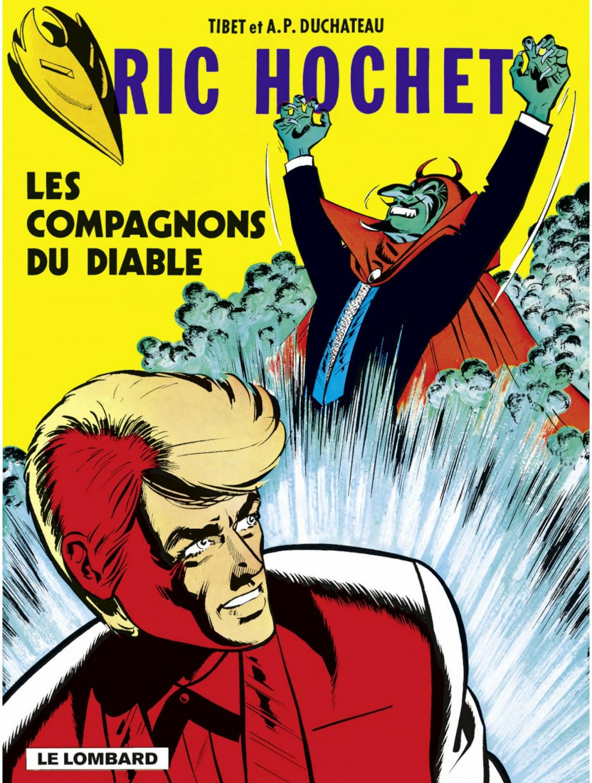 Compagnons du diable (Les) - Série Ric Hochet par André-Paul Duchâteau / Michel Vasseur et Tibet - Couverture