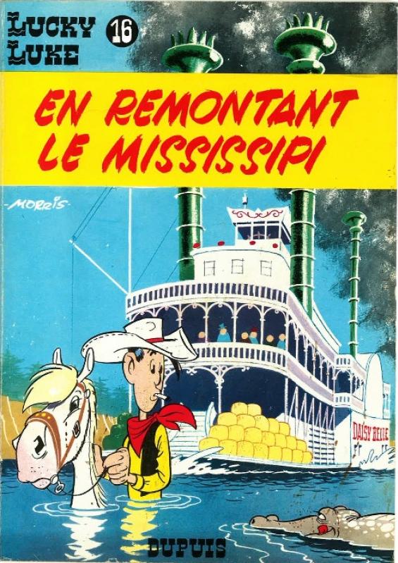 En remontant le Mississippi - Série Lucky Luke - 9782800101552