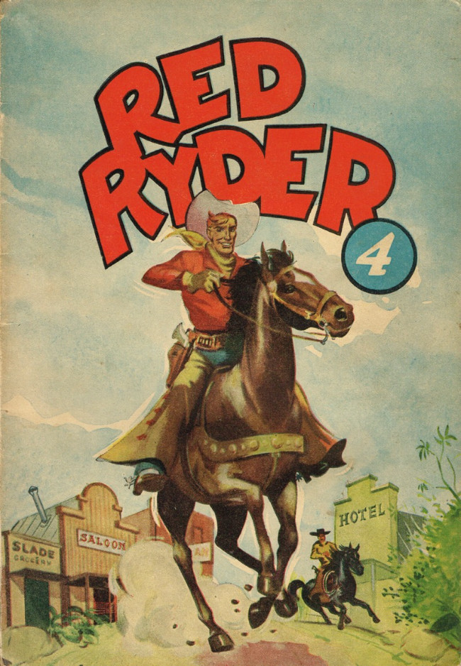 Red Ryder Album n°4 - Série Red Ryder par Fred Harman - Couverture