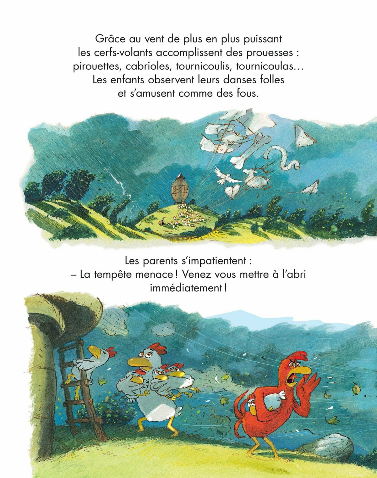 P'tites Poules et l'oeuf de l'Empereur (Les) - Extrait 1