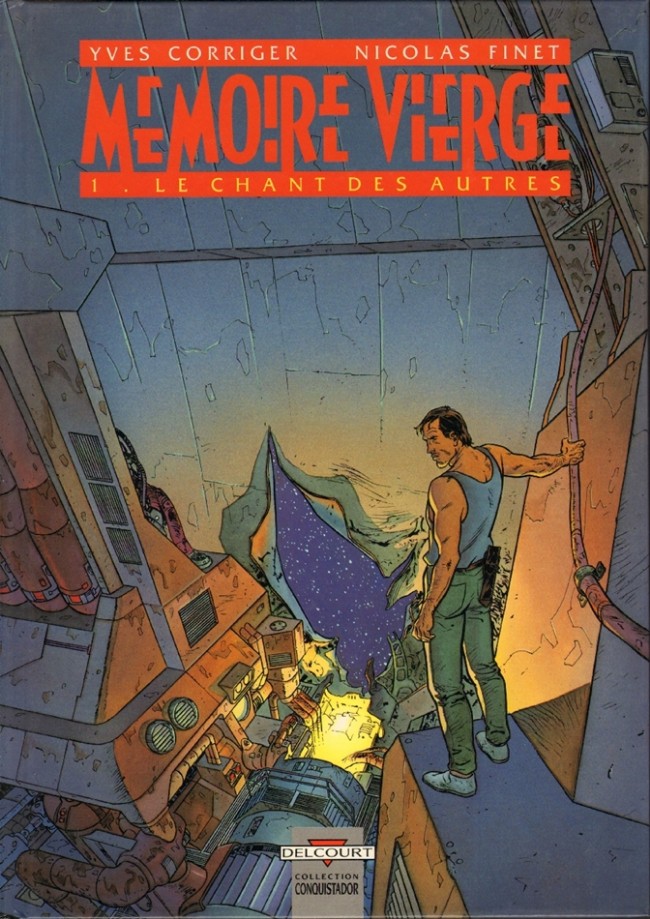 Chant des autres (Le) - Série Mémoire vierge par Nicolas Finet et Yves Corriger - Couverture