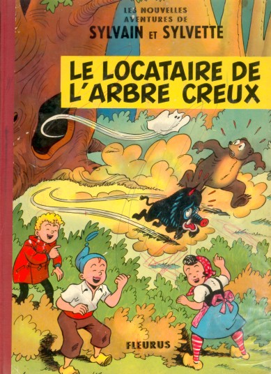 Locataire de l'arbre creux (Le) - Série Sylvain et Sylvette (Les nouvelles aventures de) par Pierre Chéry - Couverture