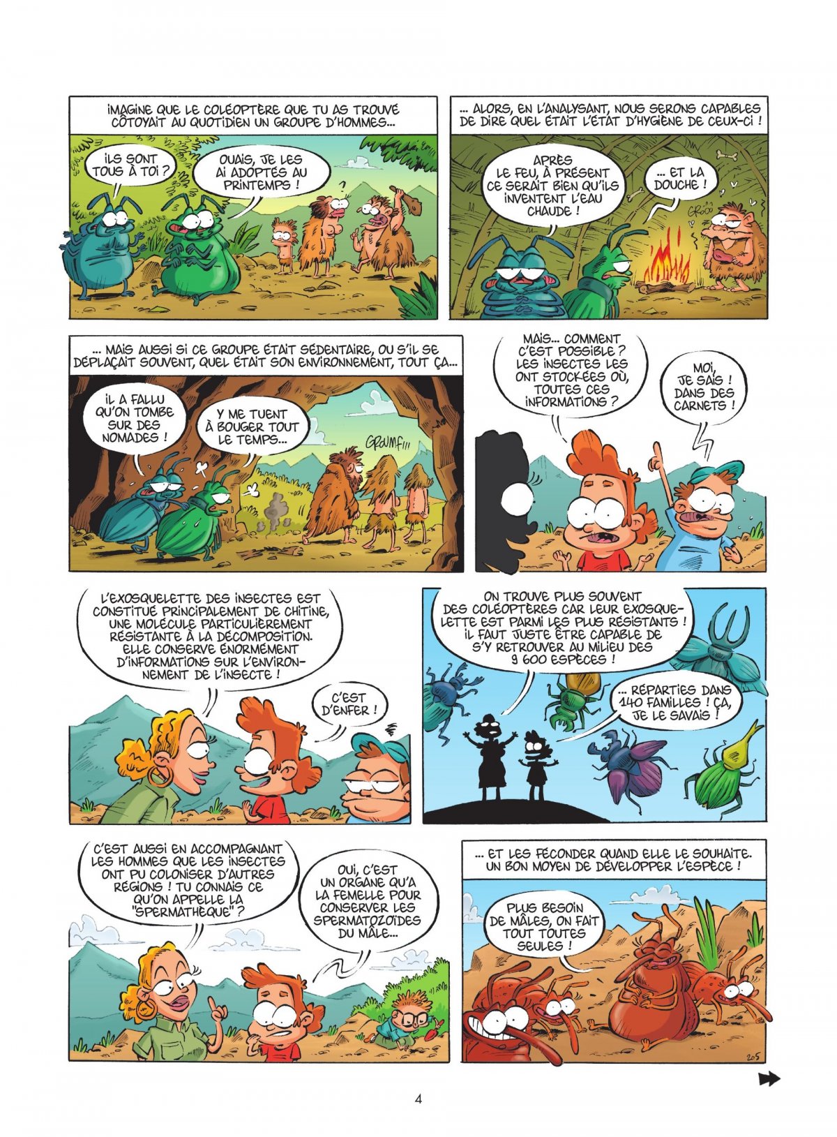 Insectes en BD (Les) 5 - Extrait 1
