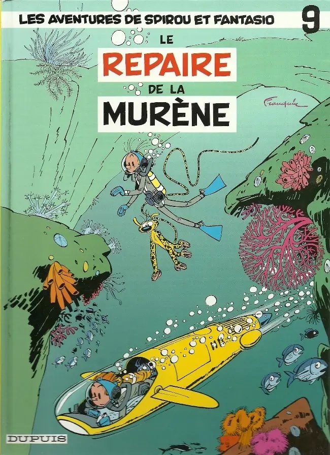 Repaire de La Murène (Le) - Série Spirou et Fantasio - 9782800100111