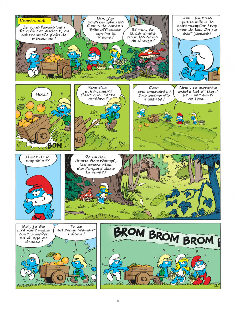 Schtroumpfs et le dragon du lac (Les) - Extrait 1