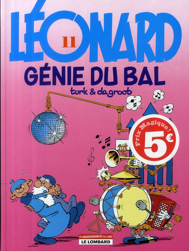 Génie du bal - Série Léonard - 9782803624966