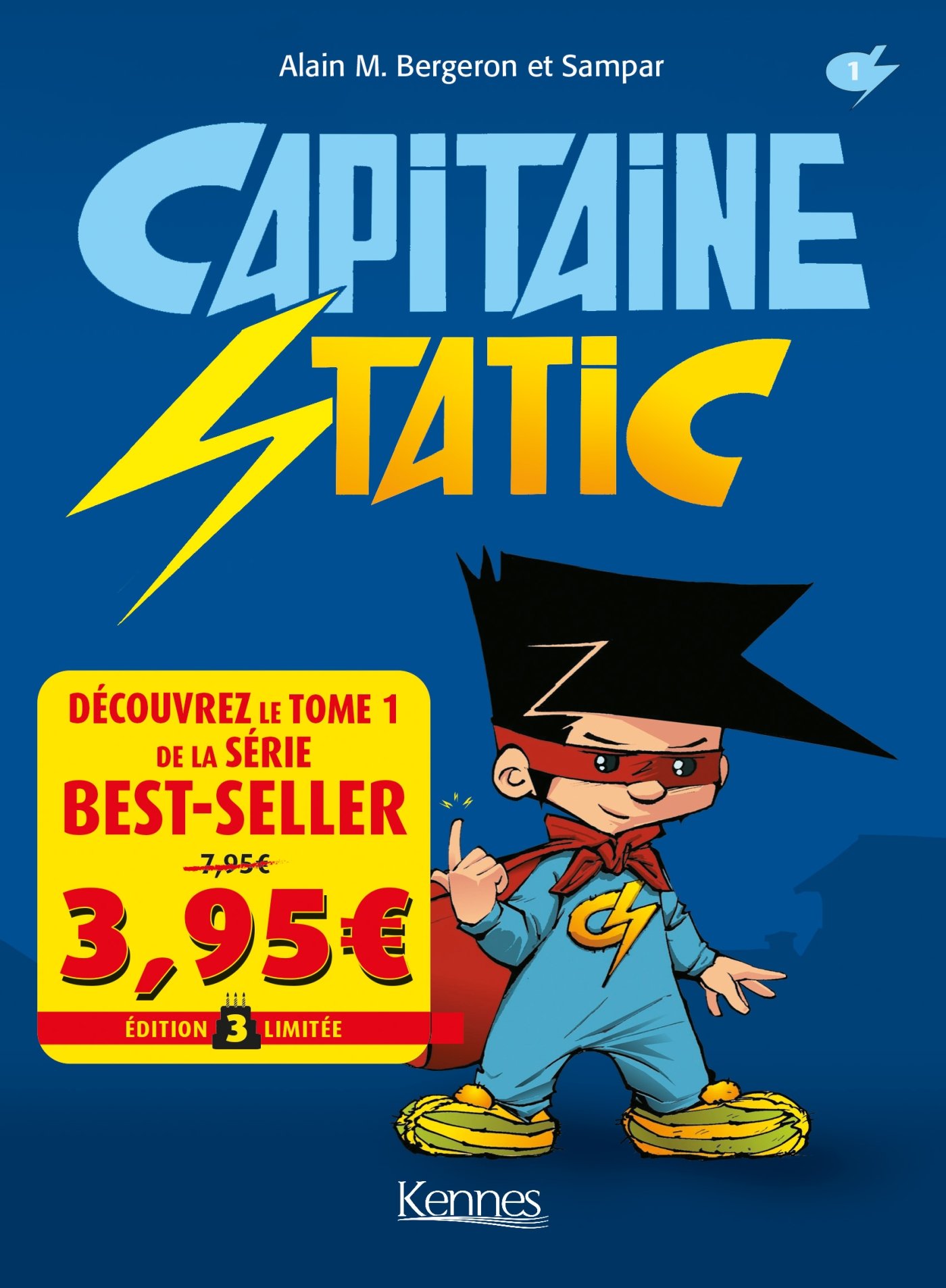 Capitaine Static - Série Capitaine Static - 9782875803511