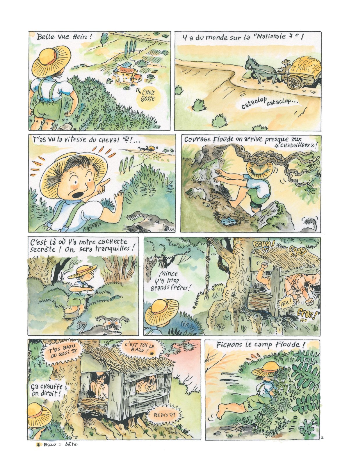Gosse et les Berges 1 - Extrait 1