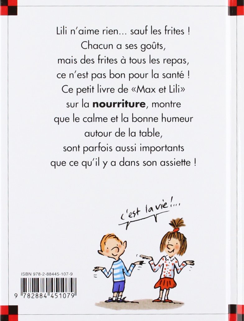 Lili n'aime que les frites - Extrait 1