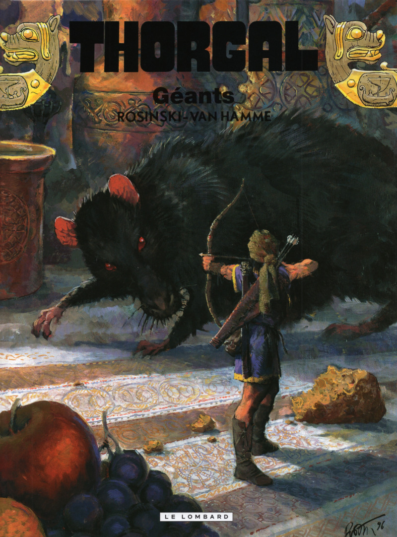 Géants - Série Thorgal par Jean Van Hamme et Grzegorz Rosinski - Couverture