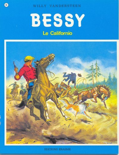Le californio - Série Bessy par Willy Vandersteen - Couverture