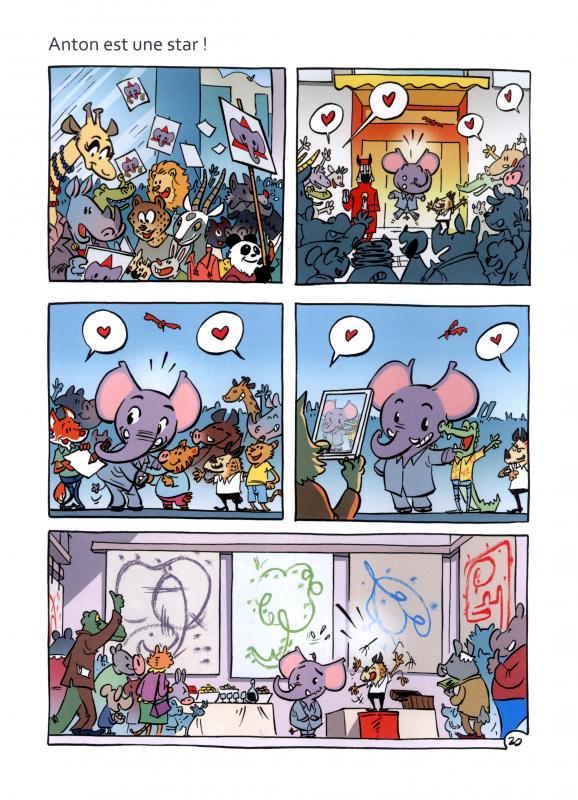 Anton l'éléphant peintre - Extrait 1