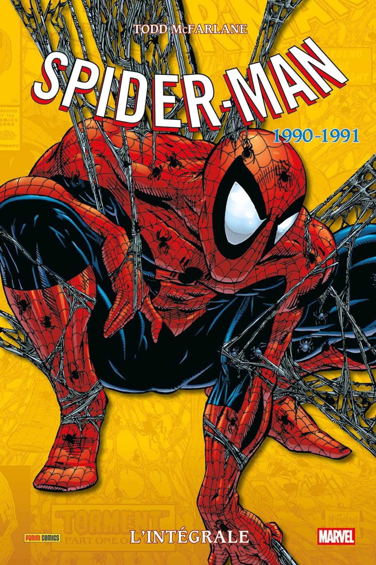 Spider-Man Intégrale 1990-1991 - Série Spider-Man Intégrale par Todd McFarlane - Couverture