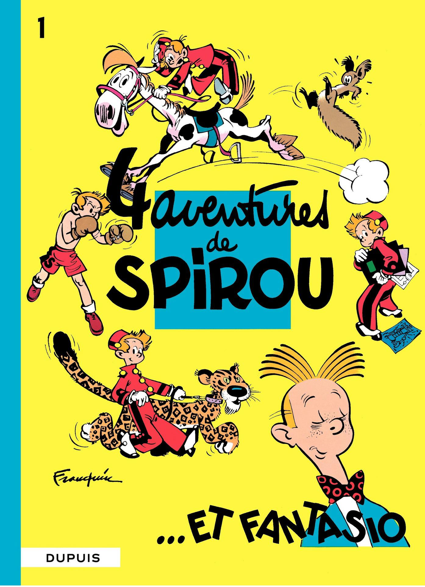 4 Aventures De Spirou ... Et Fantasio - Série Spirou et Fantasio - 9782800100036