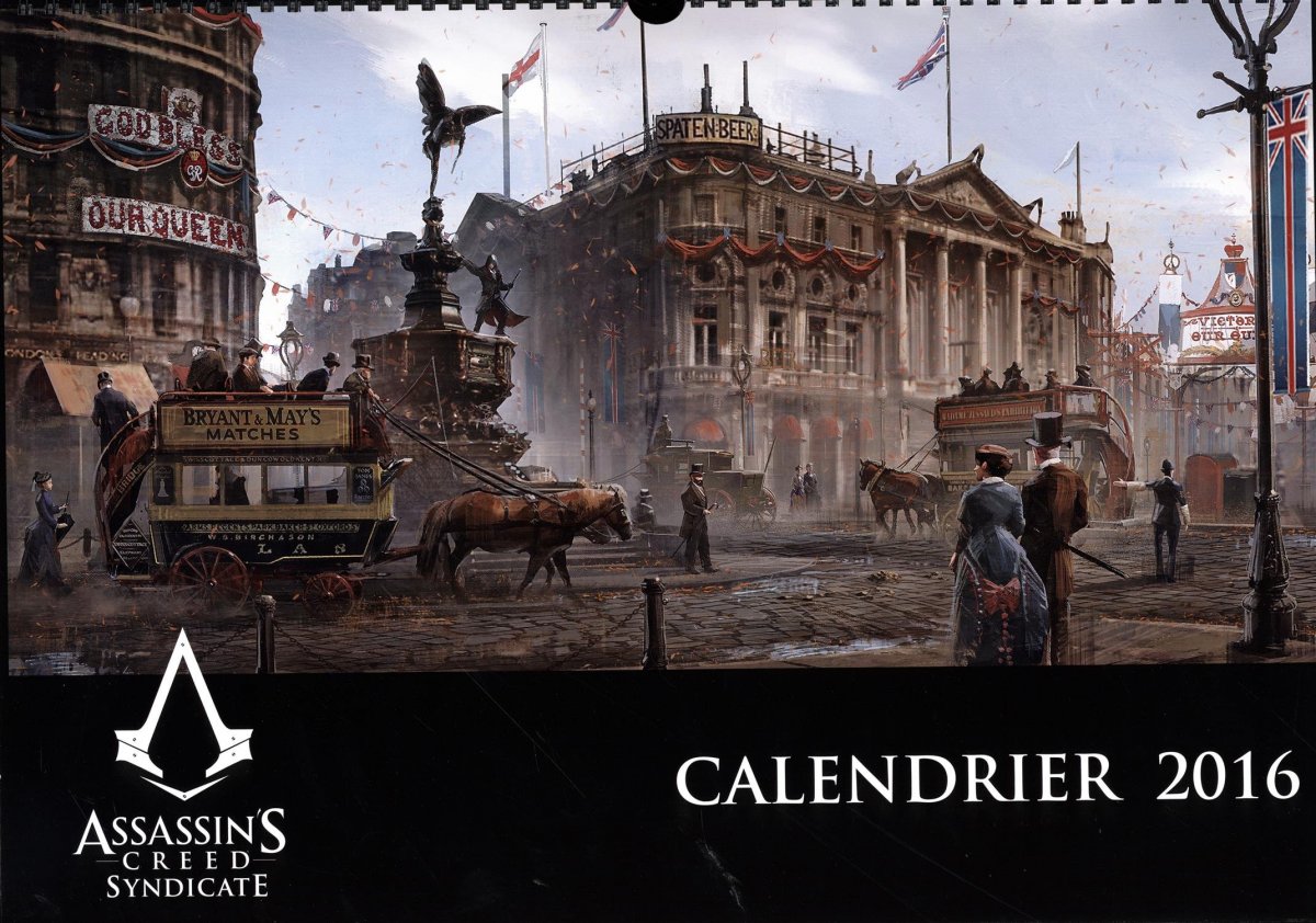 Assassin'S Creed - Calendrier 2016