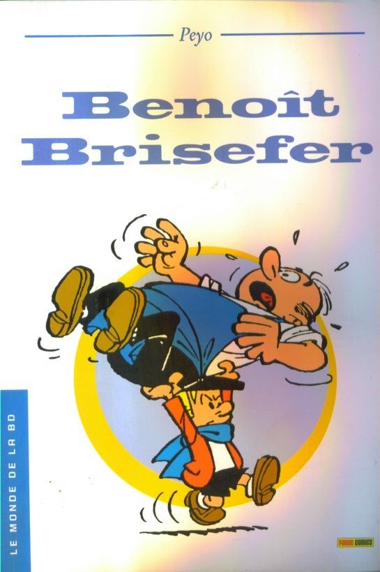 Benoît Brisefer - Série Monde de la BD (Le) par Peyo - Couverture