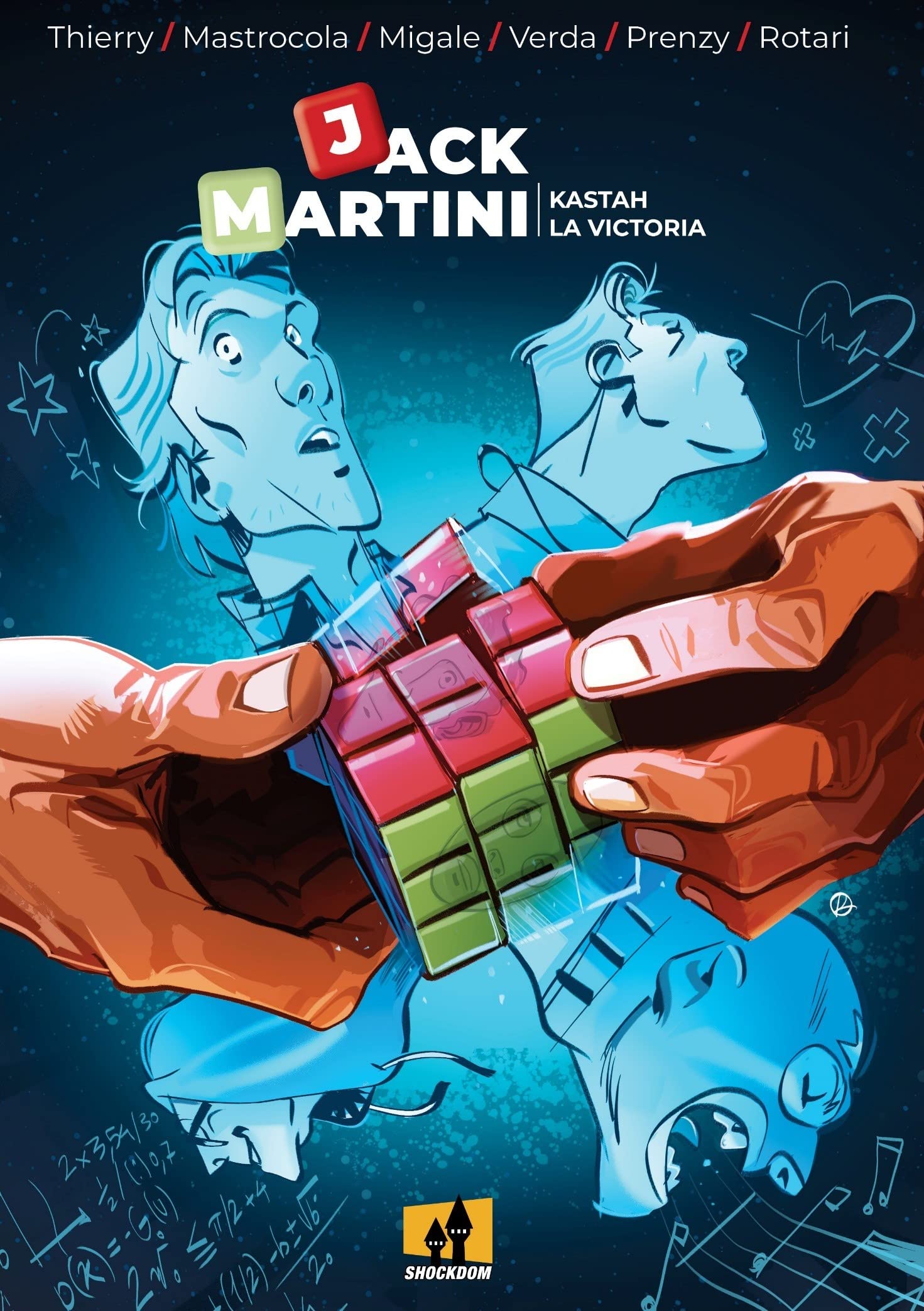 Jack Martini - Kastah la Victoria par Riccardo Mastrocola, Niccolò Gangi de Thierry, Fabio Verda, Caterina Migale et Francesco Chiappara / Prenzy - Couverture