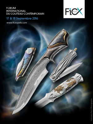 Une nouvelle lame dessinée par Philippe Druillet au Forum International du Couteau Contemporain 2016