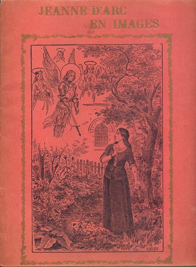 Jeanne d'Arc en images par Georges Dascher et André Delaporte - Couverture