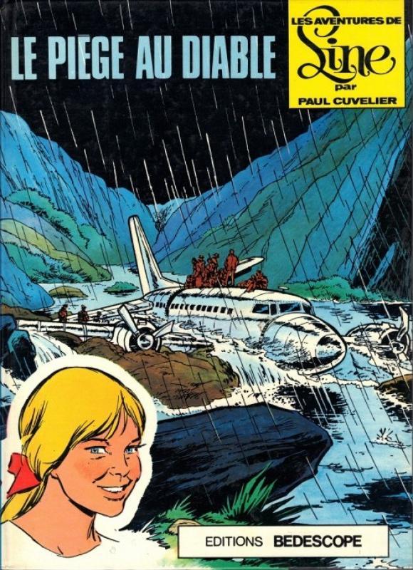 Piège au diable (Le) - Série Line par Michel Greg et Paul Cuvelier - Couverture