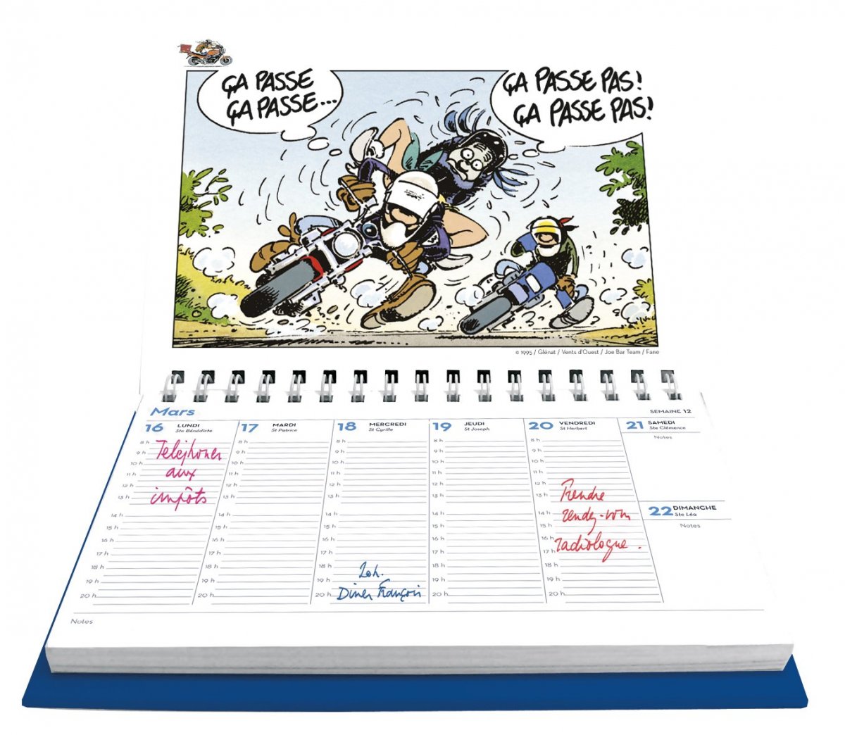 Joe Bar Team- Agenda-calendrier 2016 - Extrait 1