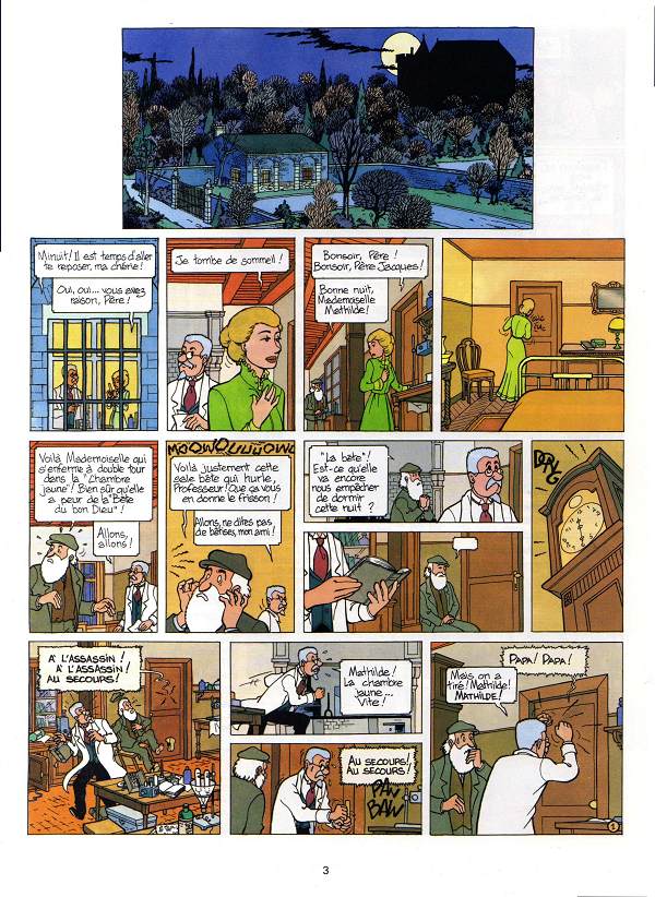 Mystère de la chambre jaune (Le) - Extrait 1