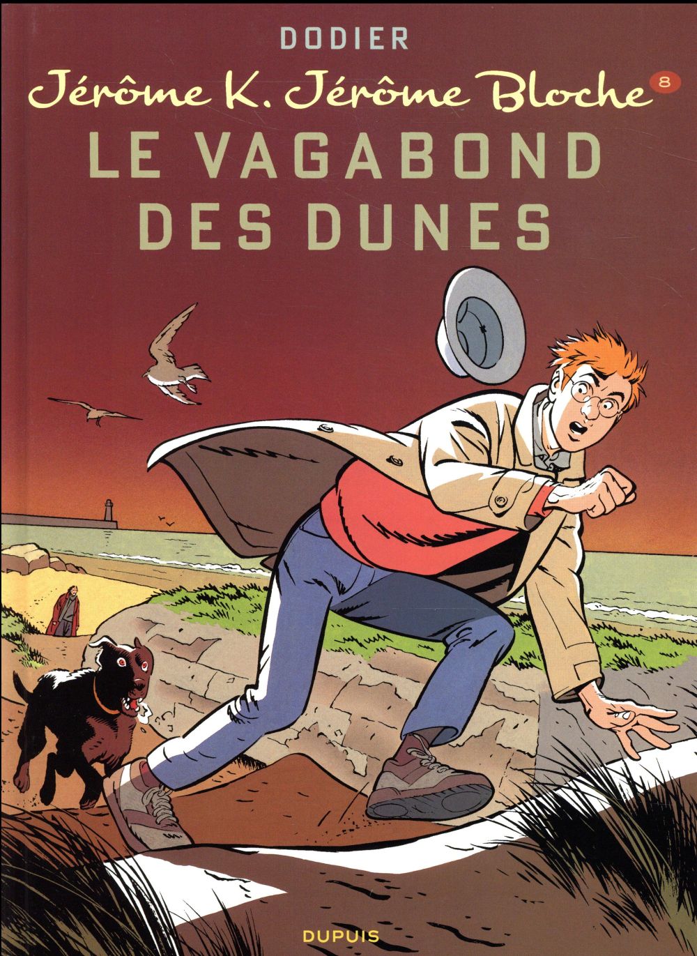 Vagabond des dunes (Le) - Série Jérôme K. Jérôme Bloche par Alain Dodier - Couverture