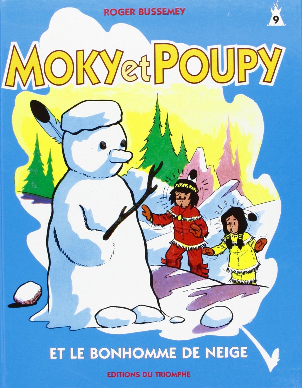 Moky et Poupy et le bonhomme de neige