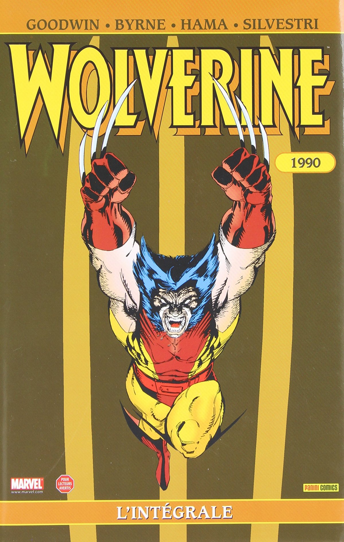Wolverine Intégrale 1990 - Série Wolverine Intégrale - 9782809405910