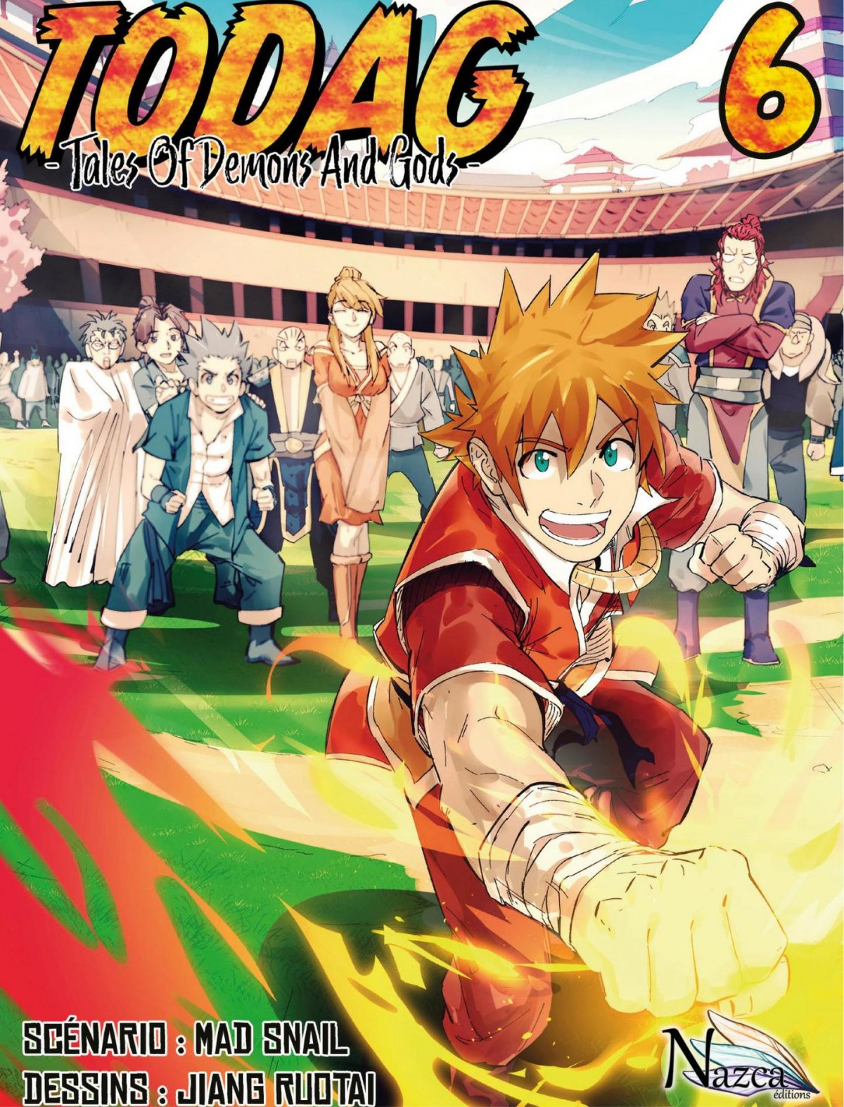 Todag - Tales of demons and gods 6 - Série Todag - Tales of demons and gods par Mad Snail et Jiang Ruotai - Couverture