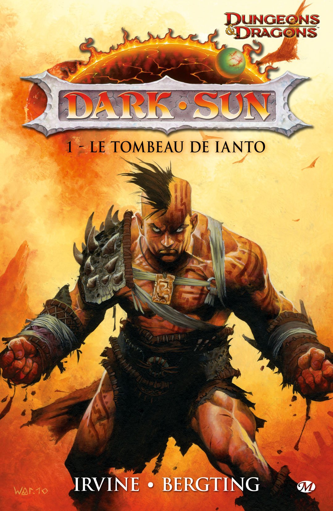 Tombeau de Lanto (Le) - Série Dark Sun par Alexander Irvine et Peter Bergting - Couverture