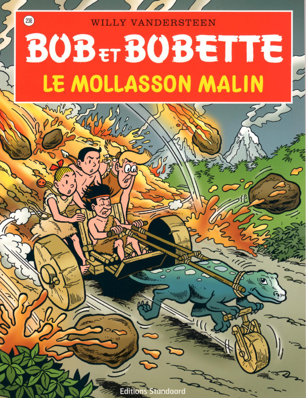 Mollasson malin (Le) - Série Bob et Bobette par Paul Geerts - Couverture