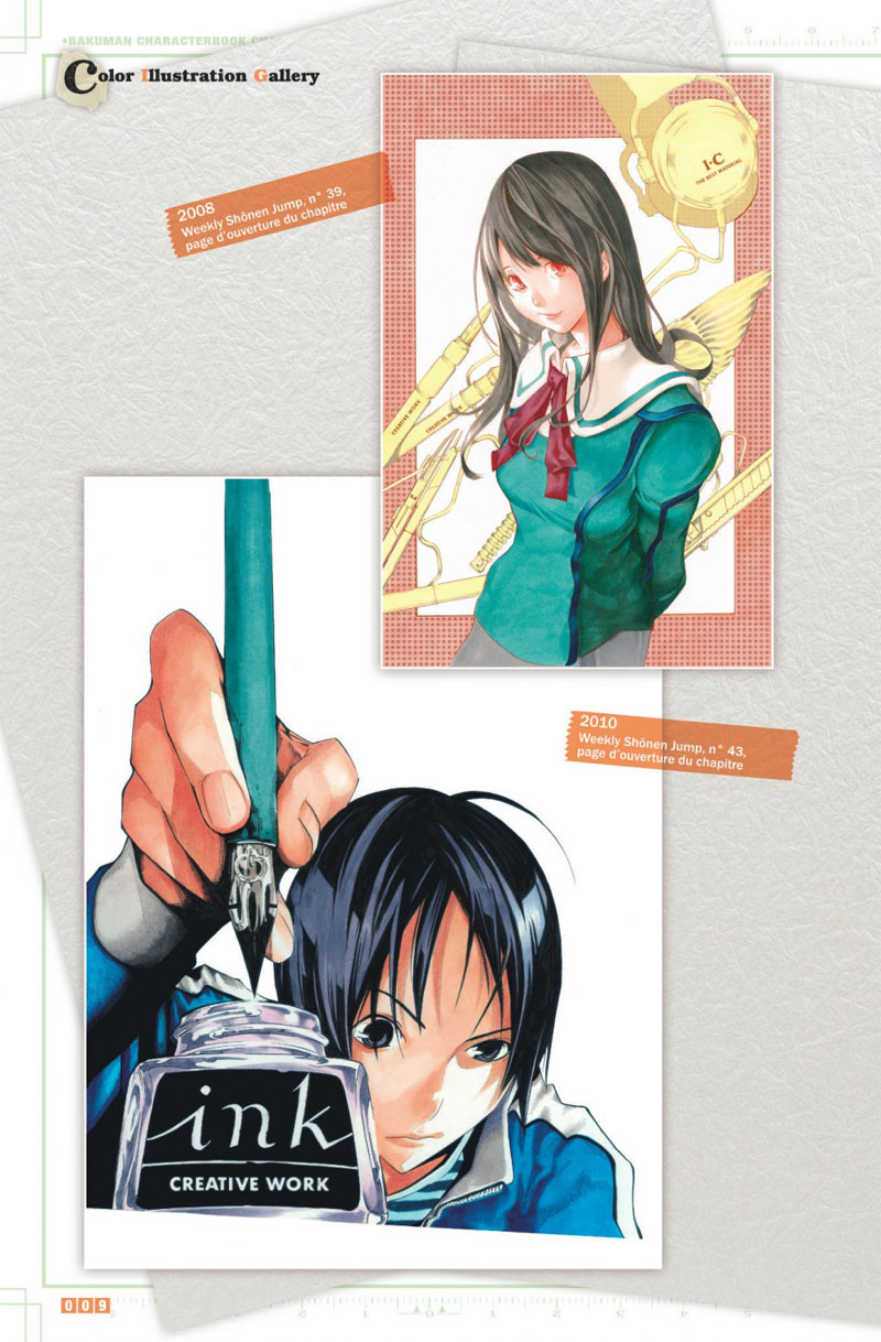 Bakuman character guide 1 - Extrait 1