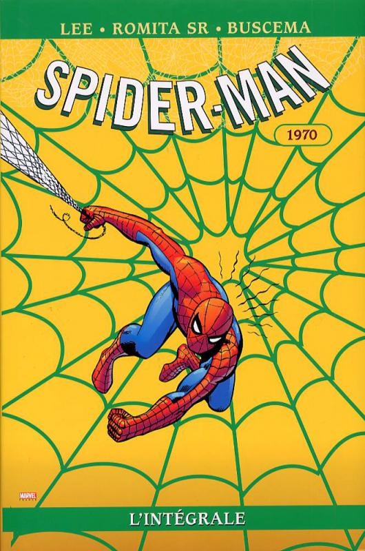 Spider-Man Intégrale 1970 - Série Spider-Man Intégrale - 9782845384644