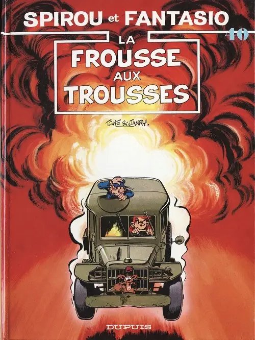 Frousse aux trousses (La) - Série Spirou et Fantasio - 9782800116198