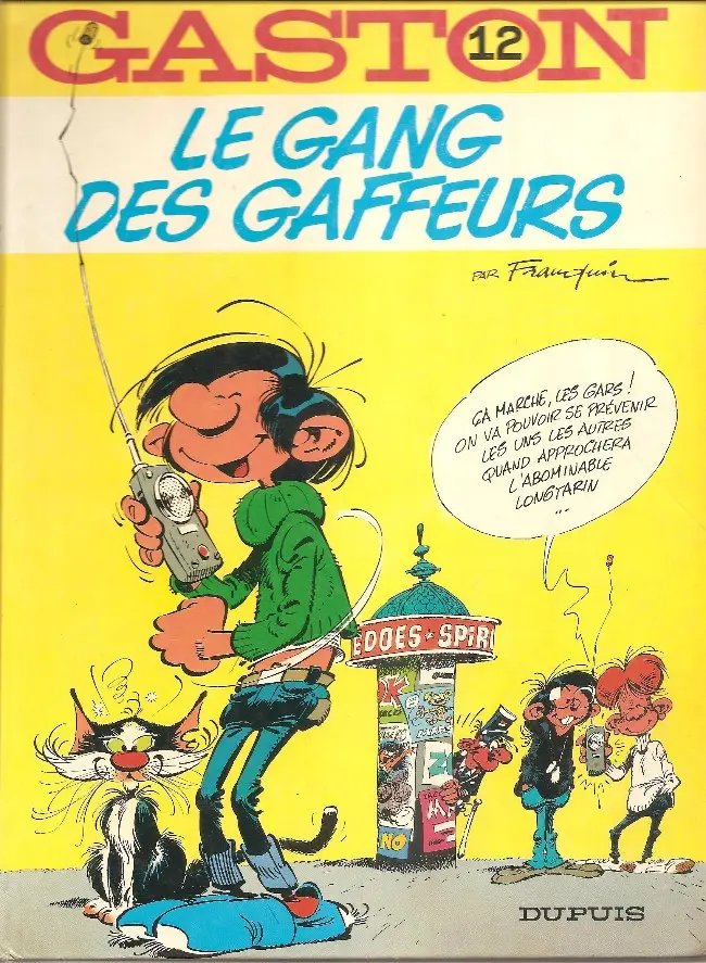 Gang des gaffeurs (Le) - Série Gaston (série classique)