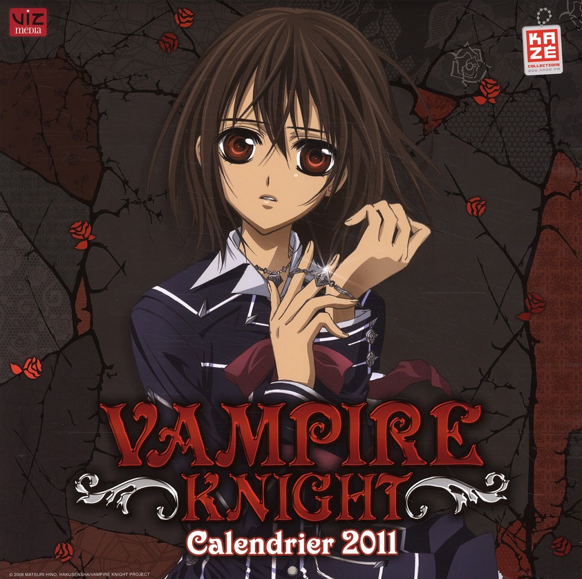 Calendrier vampire knight 2011 - Série Vampire Knight - Couverture