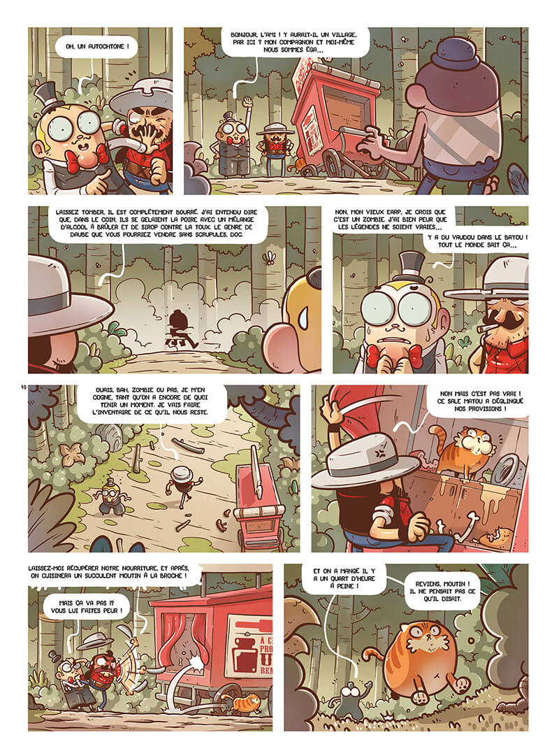 Remous dans le bayou - Extrait 1