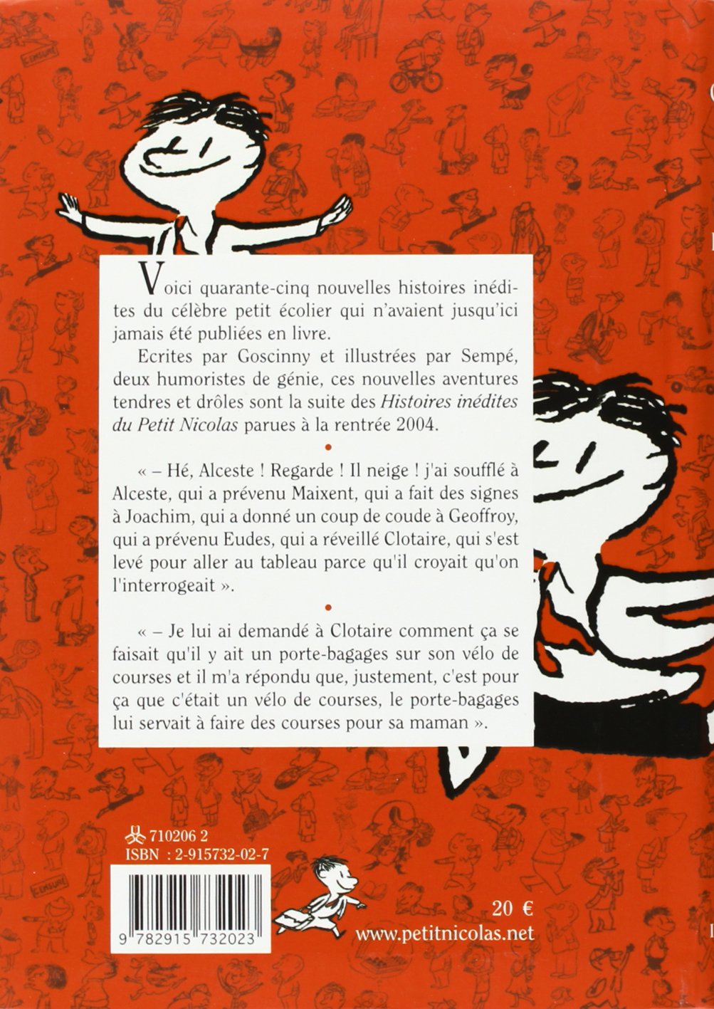 Histoires inédites du Petit Nicolas 2 - Extrait 1