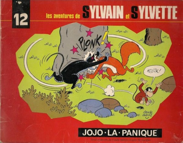 Jojo-la-Panique - Série Sylvain et Sylvette par Claude Dubois - Couverture
