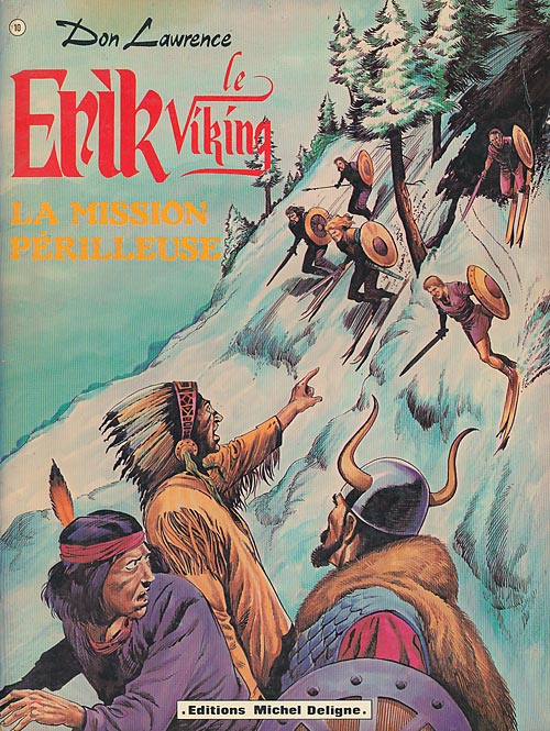 Mission périlleuse (La) - Série Erik le viking par Don Lawrence - Couverture