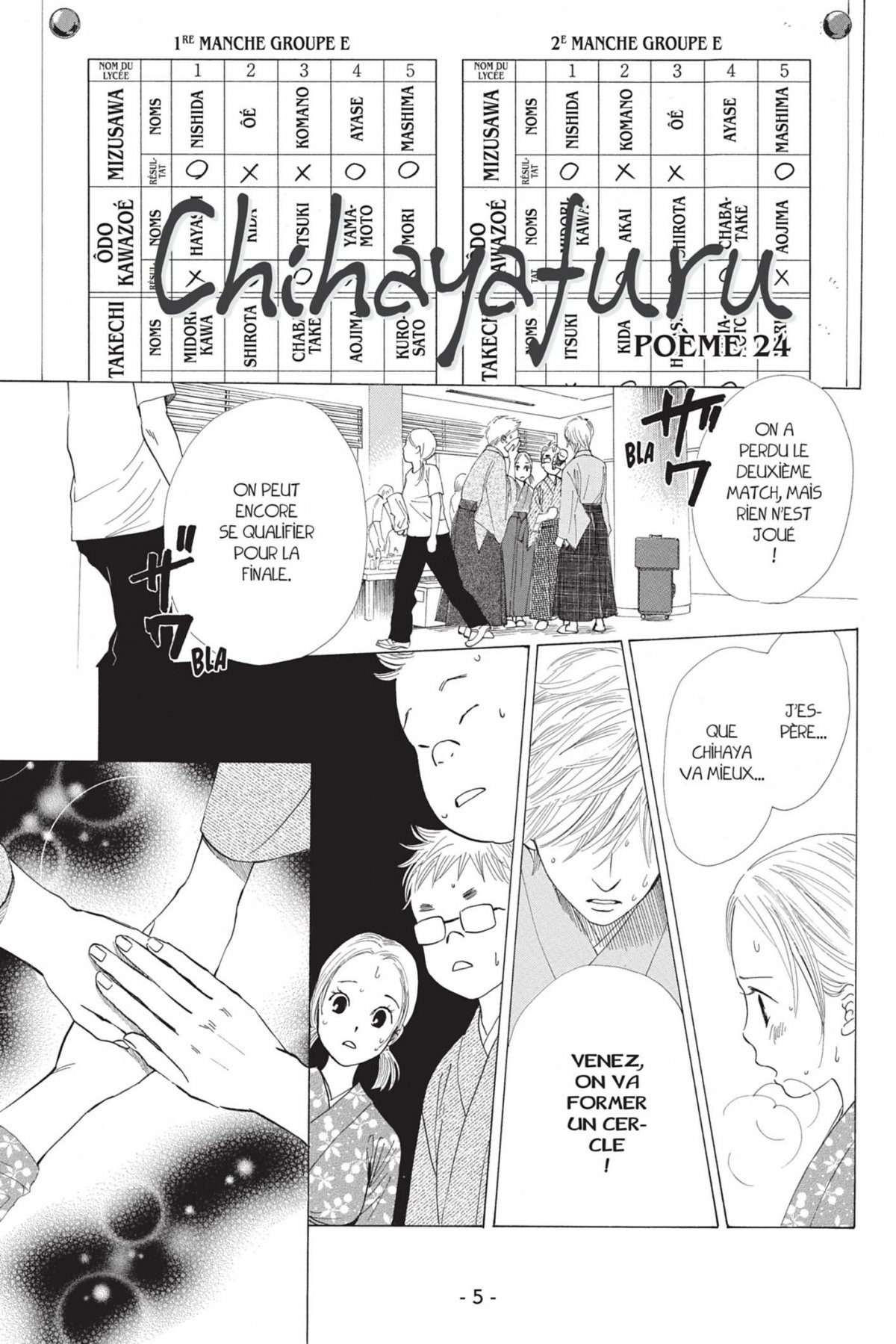 Chihayafuru 5 - Extrait 1