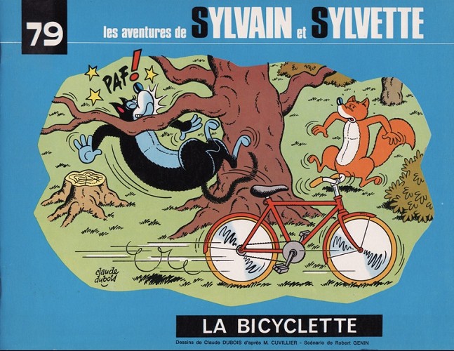 Bicyclette (La) - Série Sylvain et Sylvette par Robert Génin et Claude Dubois - Couverture