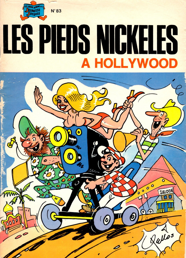 Pieds Nickelés à Hollywood (Les) - Série Pieds Nickelés (Les) par René Pellos - Couverture